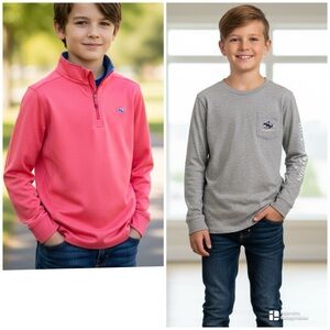 Kids Vineyard Vines Pullover & T shirt size M ( for 3/4 yrs old )